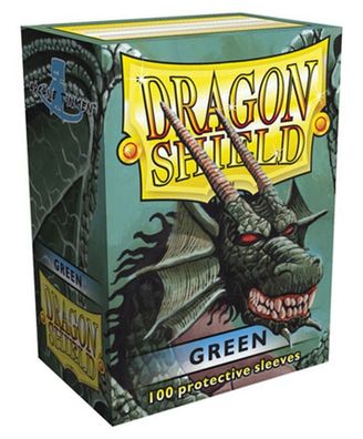 Dragon Shield Kartenhüllen 63 x 88mm Sleeves Green (100)