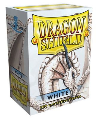 Dragon Shield Kartenhüllen 63 x 88mm Sleeves White (100)