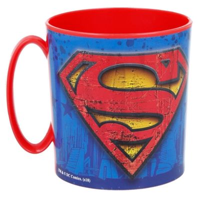 Superman Plastiktasse Becher 390ml Tasse für Kinder