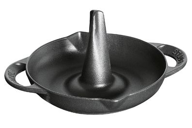 STAUB Hähnchenbräter schwarz