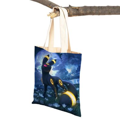 Pokemon Beutel Tasche Nachtara 3D Motiv Jute Tüte