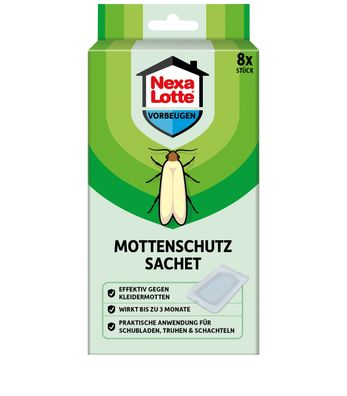 NEXA LOTTE® Motten Sachet, 8 Stück