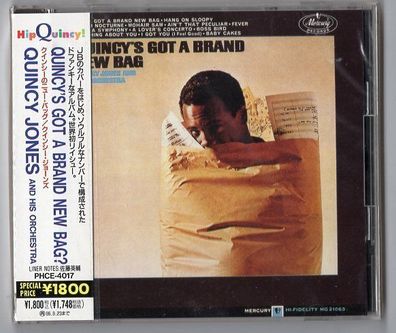 Quincy Jones CD Quincy got a brand mew bag PHCE4017 OBI Mint Sealed Neu OVP Japan