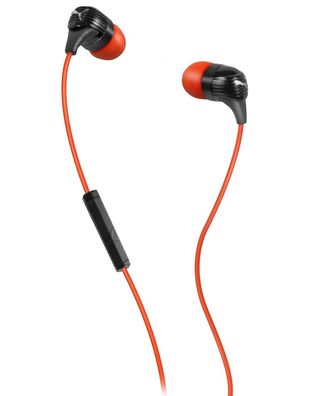 Puma Aero Headset InEar + Mic Red Rot Sport Kopfhörer Ohrhörer Fernbedienung