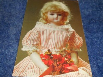 4925 Postkarte -Puppe - Lederbalgpuppe Christiane