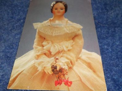 4929 Postkarte -Puppe - Lederbalgpuppe Rosalie