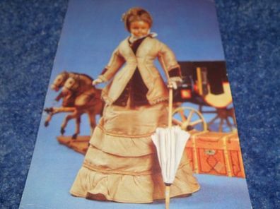 4930 Postkarte -Puppe - Staatsdame Nora Sonneberger Fabrikat