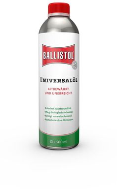 Ballistol ® 21150 Universalöl, 500 ml, Pflegeöl Waffenöl Kriechöl Werkzeugöl