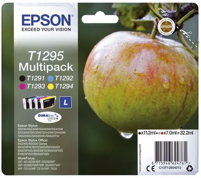 Epson C13T12954012 Original Epson Tintenpatrone MultiPack Bk, , , (C13T12954012,