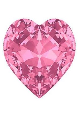 Swarovski® Fancy Vintage Antique Heart Crystal Rose 11mm