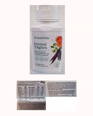 Nutrilite einmal Täglich Großpackung Amway