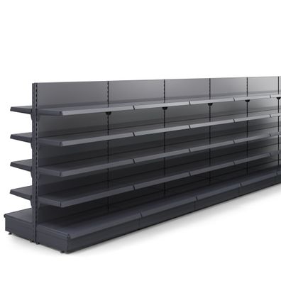 Brooklyn | Gondel Mittelraumregal | B800xH165cm | Inkl. 8 Regalböden / M | Komplett