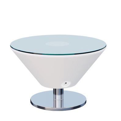 Martini | LED Loungetisch | Ø: 60 x 41 cm | RGB | Akku | LED Shishatisch
