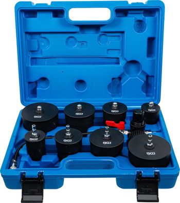 BGS-70339 | Turbolader-Ladeluft-System-Prüfkoffer-Satz | 9-tlg