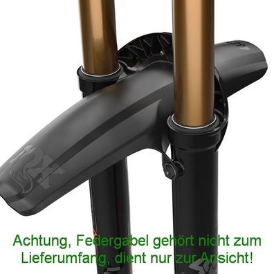 FOX Assembly: Mud Guard, MY21 40, Black, AM Black, Angebot!