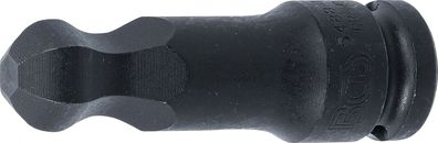BGS-5488-17 | Kraft-Bit-Einsatz | Länge 75 mm | Antrieb Innenvierkant 12,5 mm