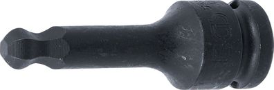 BGS-5488-10 | Kraft-Bit-Einsatz | Länge 75 mm | Antrieb Innenvierkant 12,5 mm