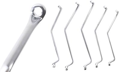 BGS-9633 | Bremsentlüfterschlüssel-Satz | N-Form | SW 7 - 11 mm | 5-tlg