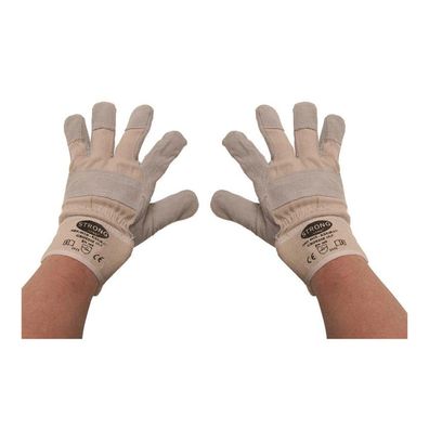 BGS-9957 | Arbeitshandschuhe, gefüttert, Rind-Kernspaltleder