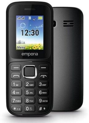 Emporio FN 313 Seniorenhandy Tastenhandy Dual SIM 1,77 Zoll schwarz