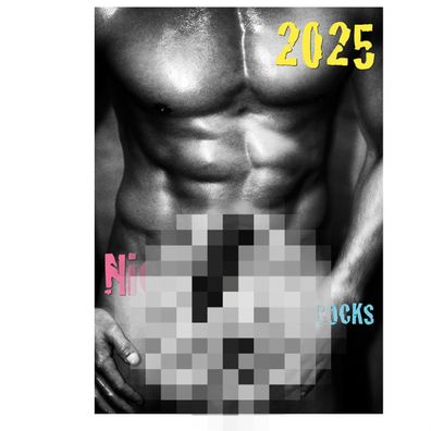 Kalender 2025 Nice Guys & Bad Cocks: Männer in ihrer ganzen Pracht (Erotikkalender