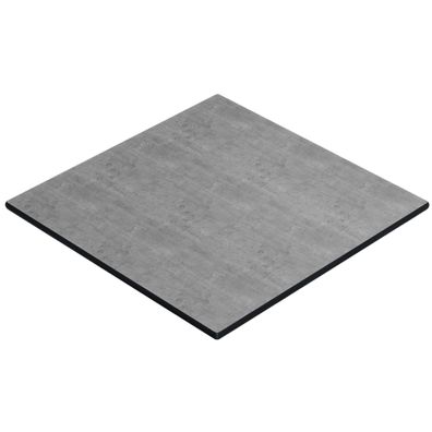 Compact | Gastro HPL Tischplatte | B: 60 x 60 cm | Beton | Quadratisch | Gastro HPL