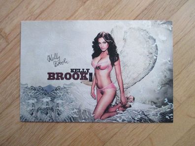 Schauspielerin und Model Kelly Brook - handsigniertes Autogramm!!!