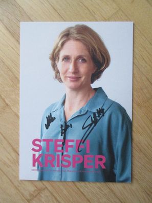 Österreich NEOS Politikerin Stephanie Krisper - handsigniertes Autogramm!!