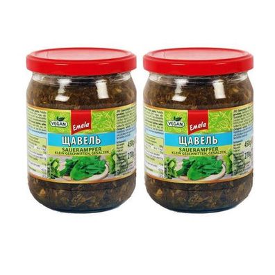 2 x 250 g Emela Sauerampfer-Schawel kons