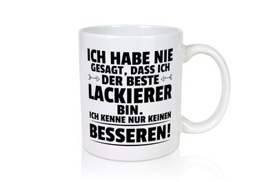 Der Beste Lackierer | Definition lackieren - Tasse Weiß