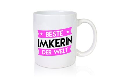 Beste Imkerin | Imkerei - Tasse Weiß