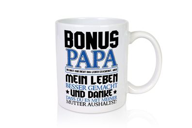 Bonus Papa - Tasse Weiß