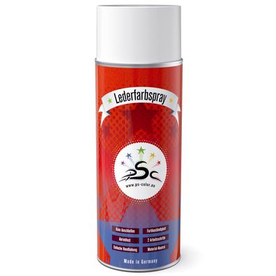 Lederfarbspray Graubraun 400 ml RAL 8019