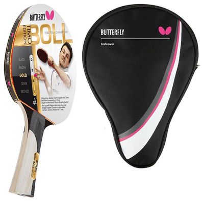 Butterfly 1x Timo Boll Gold 85020 Tischtennisschläger + Tischtennishülle Drive Case