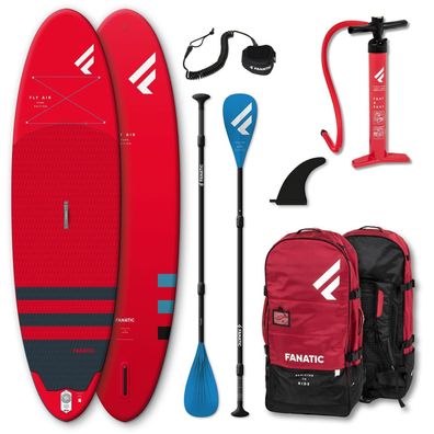 Fanatic iSUP Package Fly Air/Pure 9'8" red