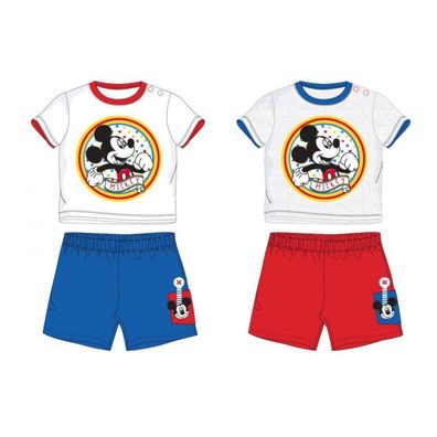 Mickey Mouse Baby-Bekleidungs-Set für Jungen kurzes Shirt & kurze Hose