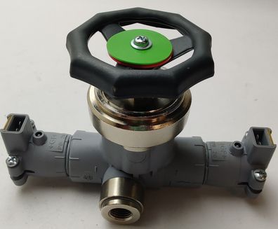 GF Instaflex PB-Ventil D 20 DN 15 Typ 6208 mit Entleerstutzen 761.069.294