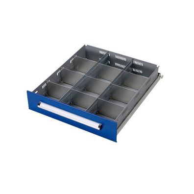 Schublade Werkbank Zubehör Eintlngset-f. SL-US/USK-BAS-KH100-12FACH