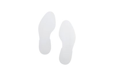 Bodenmarkierung Bodmark-fußabdruck-form-hd-weiß-paar