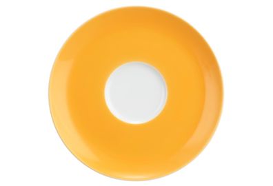Seltmann Weiden Kombi-Untertasse groß 16,5 cm Liberty Pure Colors mango orange