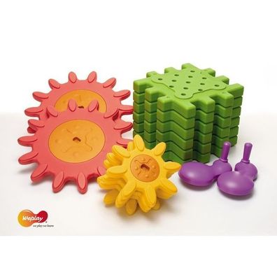 We-Block Gears Bauset Bausteine Bauelemente Kindergarten Vorschule