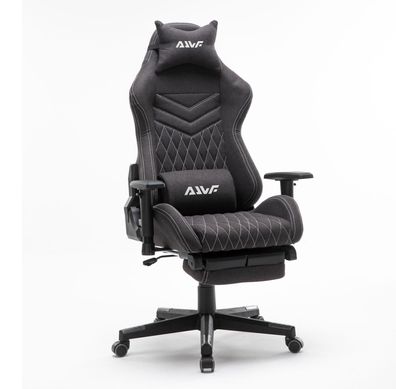 Ergonomischer Bequemer Gaming-Stuhl Hoher Rückenlehne Computer Office-Stuhl Braun