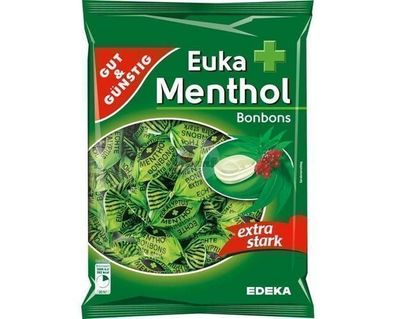 G&G Extra Starke Mint-Eukalyptus Bonbons 300 g