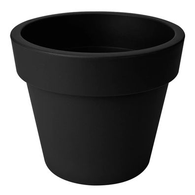 elho® Green Basics Pflanzgefäß Schwarz Ø 23 cm - Kunststoff