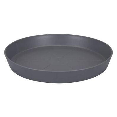 elho® Loft Untersetzer Anthrazit Ø 24 cm rund - Kunststoff