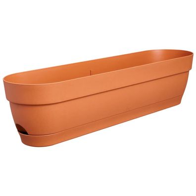 elho® Vibia campana Balkonkasten Terracotta 70 cm - Kunststoff