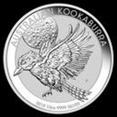 Australien 10 oz. Unze Silber 999.9 Kookaburra 2018 - Neu in Originalkapsel