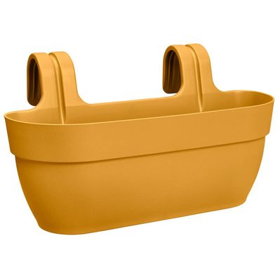 elho® Vibia campana easy Pflanzgefäß L Honiggelb zum Einhängen - Kunststoff