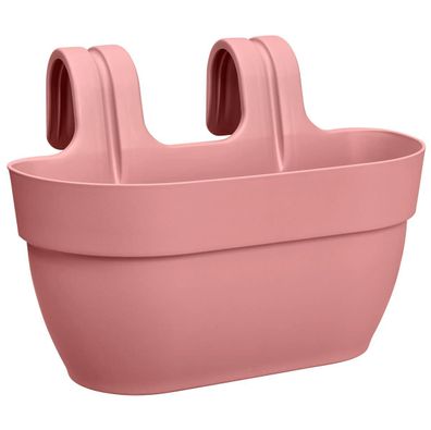 elho® Vibia campana easy Pflanzgefäß M Puderrosa zum Einhängen - Kunststoff