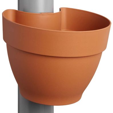 elho® Vibia campana Fallrohr Pflanzgefäß Terracotta 22 cm - Kunststoff